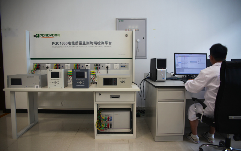 某研究院電能質量裝置自動測試