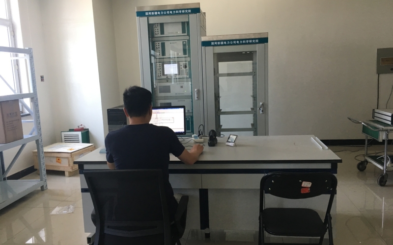某電力電科院電能質量裝置自動測試